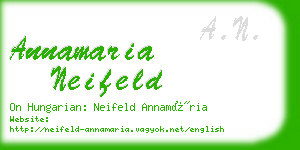 annamaria neifeld business card